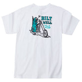 Biltwell Reaper t-shirt white T-SHIRTS Biltwell