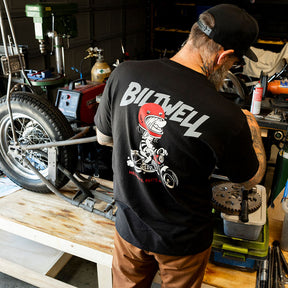 Biltwell Motorsickle t-shirt black T-SHIRTS Biltwell
