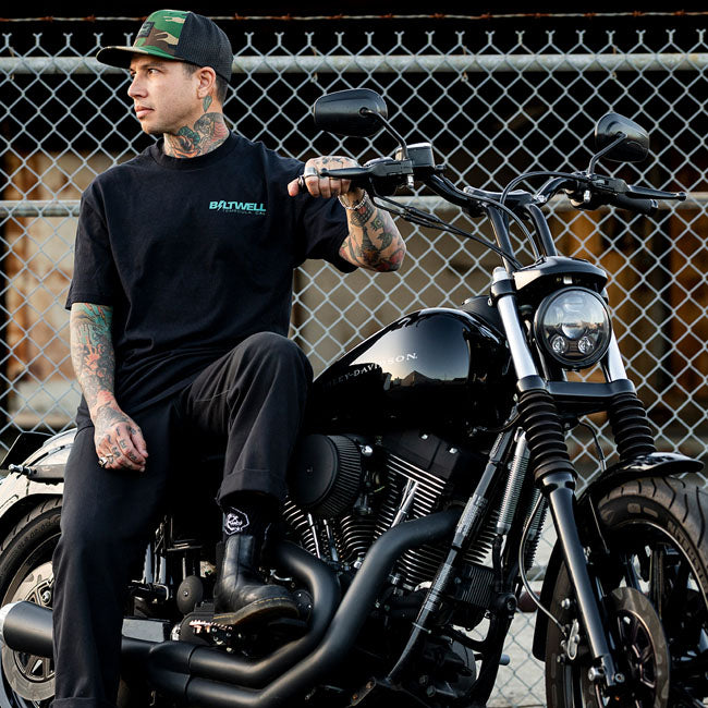 Biltwell Stepside t-shirt black T-SHIRTS Biltwell