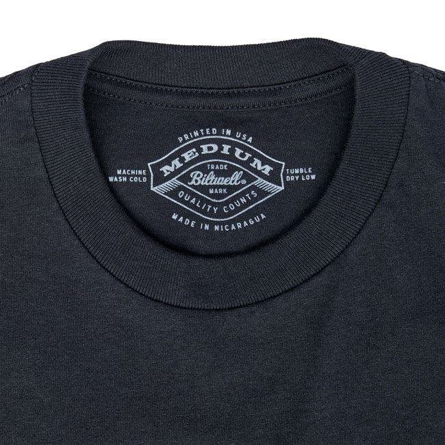 Biltwell Evolution t-shirt black T-SHIRTS Biltwell