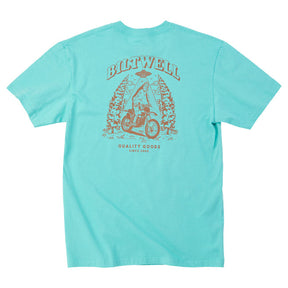 Biltwell Squatch t-shirt chalky mint T-SHIRTS Biltwell