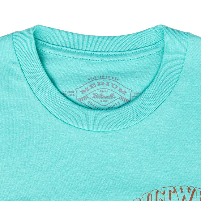 Biltwell Squatch t-shirt chalky mint T-SHIRTS Biltwell