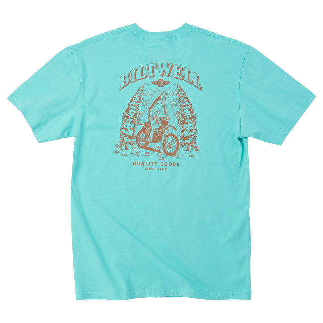 Biltwell Squatch t-shirt chalky mint T-SHIRTS Biltwell