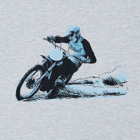 Biltwell Roost t-shirt sporty gray T-SHIRTS Biltwell