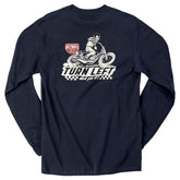 Biltwell Left turn long sleeve t-shirt black T-SHIRTS LONG SLEEVE Biltwell