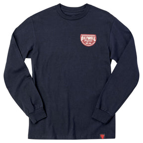 Biltwell Left turn long sleeve t-shirt black T-SHIRTS LONG SLEEVE Biltwell