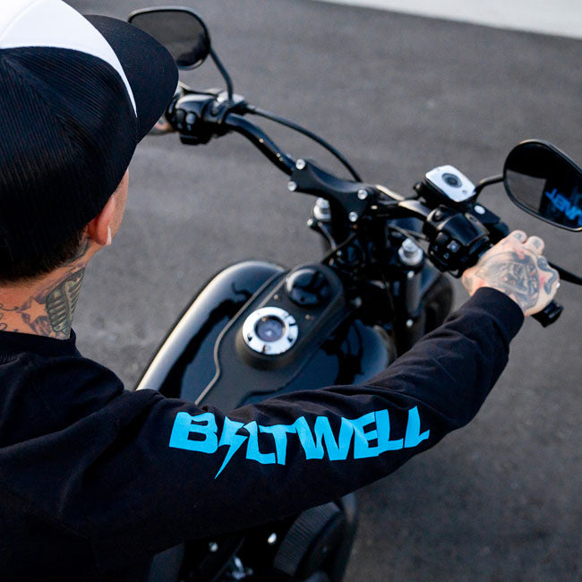 Biltwell ADVXL long sleeve t-shirt black T-SHIRTS LONG SLEEVE Biltwell