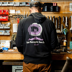 Biltwell Shorty zip hoodie black HOODIES Biltwell