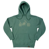 Biltwell Pan hoodie green HOODIES Biltwell