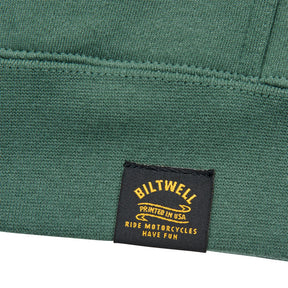 Biltwell Pan hoodie green HOODIES Biltwell