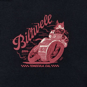 Biltwell Fast Cat hoodie black HOODIES Biltwell