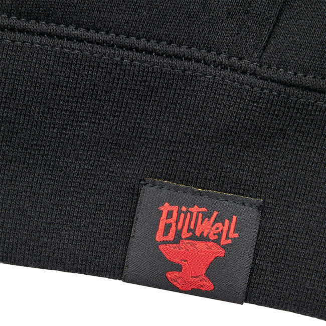 Biltwell Fast Cat hoodie black HOODIES Biltwell