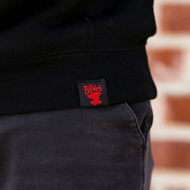 Biltwell Fast Cat hoodie black HOODIES Biltwell