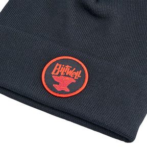 Biltwell Anvil beanie black/red BEANIES Biltwell
