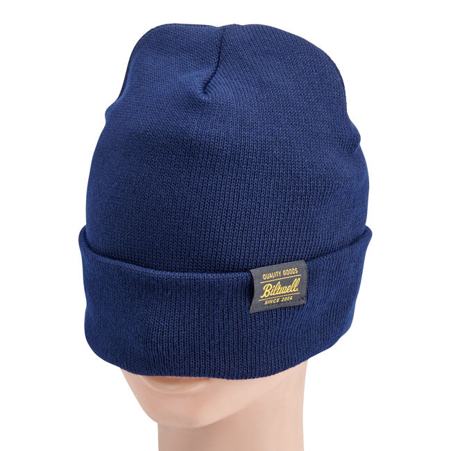 Biltwell Goods beanie navy BEANIES Biltwell