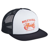 Biltwell Tiger trucker cap black/white CAPS Biltwell