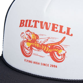 Biltwell Tiger trucker cap black/white CAPS Biltwell