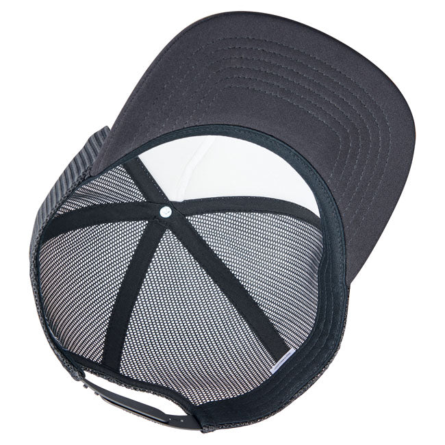 Biltwell Tiger trucker cap black/white CAPS Biltwell