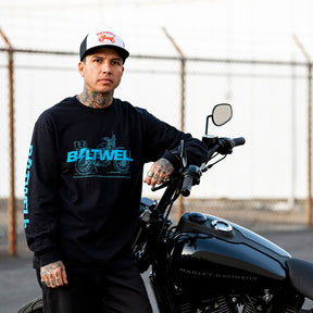 Biltwell Tiger trucker cap black/white CAPS Biltwell