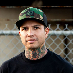 Biltwell Woodland trucker cap camo CAPS Biltwell