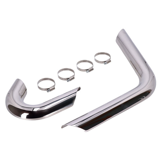 Malparidos, heat shields. Stainless steel. Polished EXHAUST HEAT SHIELDS Malparidos