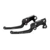 Rick''s Motorcycles, Good Guys brake & clutch lever set Black CLUTCH/BRAKE LEVERS Rick''S Motorcycles
