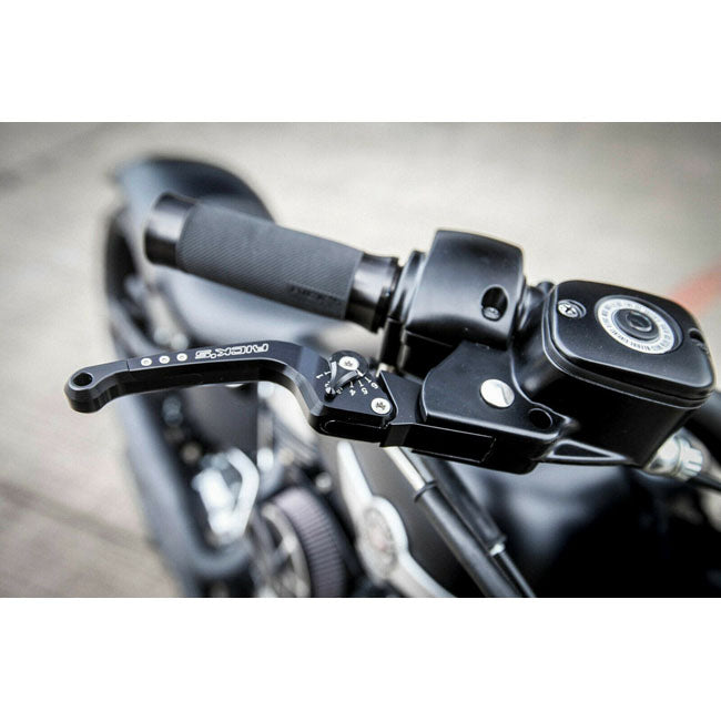Rick''S Motorcycles, Good Guys Brake & Clutch Lever Set Black Clutch/Brake Levers Rick's Motorcycles