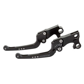 Rick''S Motorcycles, Good Guys Brake & Clutch Lever Set Black Clutch/Brake Levers Rick's Motorcycles