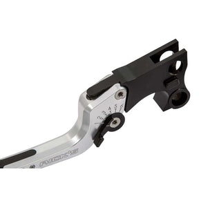 Rick's Motorcycles Adjustable Lever Good Guys Brake And Clutch Kit, Black & Silver