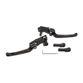 *14 DAYS EXTRA TRANSIT TIME* Rick''s Motorcycles, Good Guys brake & clutch lever set Black CLUTCH/BRAKE LEVERS Rick''S Motorcycles