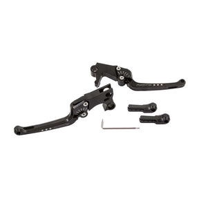*14 DAYS EXTRA TRANSIT TIME* Rick''s Motorcycles, Good Guys brake & clutch lever set Black CLUTCH/BRAKE LEVERS Rick''S Motorcycles