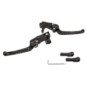 Rick''S Motorcycles, Good Guys Brake & Clutch Lever Set Black Clutch/Brake Levers Rick's Motorcycles