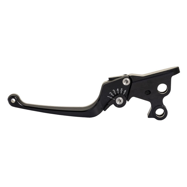 Rick''S Motorcycles, Classic Brake & Clutch Lever Set. Black Clutch/Brake Levers Rick's Motorcycles