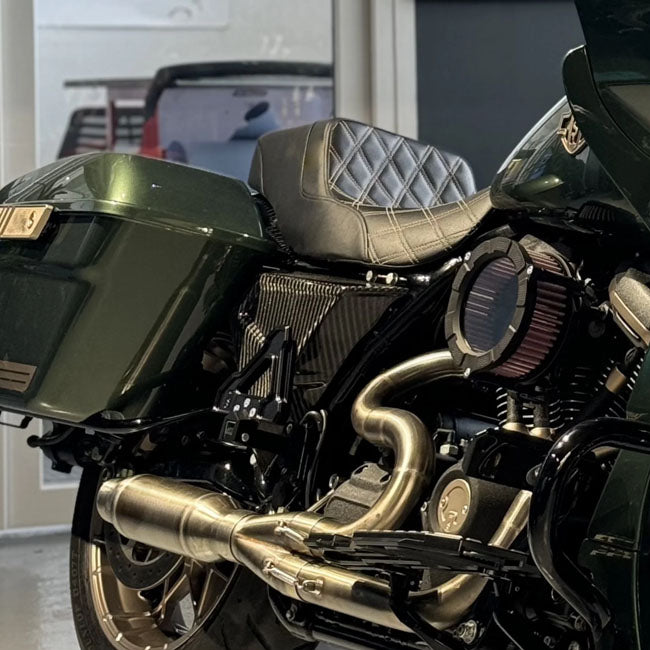 Tommy & Son$ Carbon Fiber FXR Style Side Cover Set - 14-23 Touring Tommy & Son$