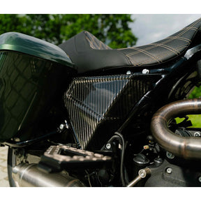 Carbon Fiber FXR Style Side Cover Set - 14-23 Touring Side Cover Tommy & Son$