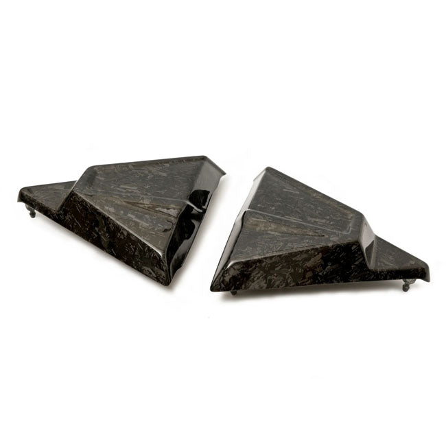 Tommy & Son$ Forged Carbon Fiber FXR Style Side Cover Set - 14-23 Touring Tommy & Son$