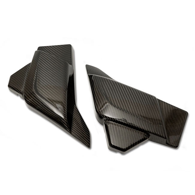 Carbon Fiber Flow Style Side Cover Set - 23.5+ Touring Side Cover Tommy & Son$