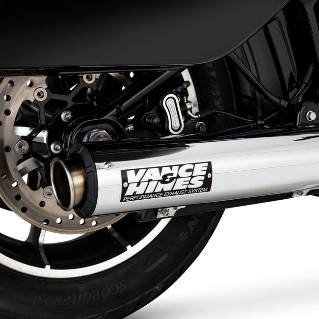 Vance & Hines, Supersport slip-on muffler. Chrome EXHAUST SLIP-ONS AND MUFFLERS Vance & Hines