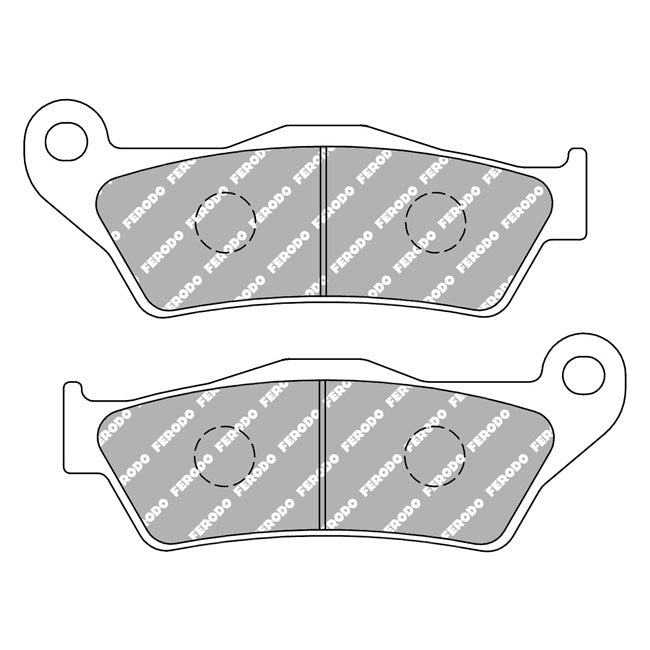 Ferodo, brake pads. Organic P-compound BRAKE PADS Ferodo