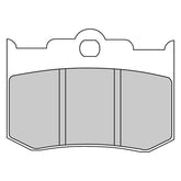 Ferodo, brake pads. Organic P-compound BRAKE PADS Ferodo