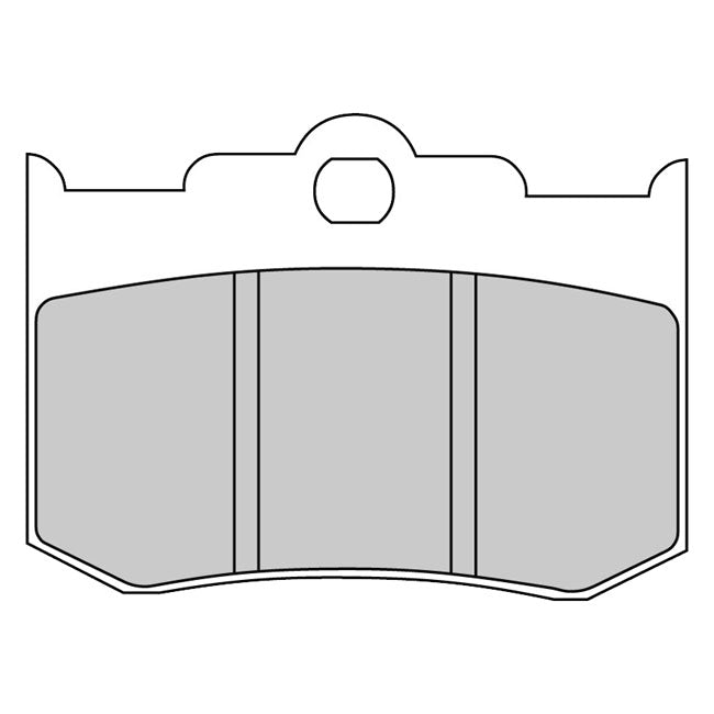 Ferodo, brake pads. Organic P-compound BRAKE PADS Ferodo