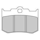 Ferodo, brake pads. Sintered ST-compound BRAKE PADS Ferodo