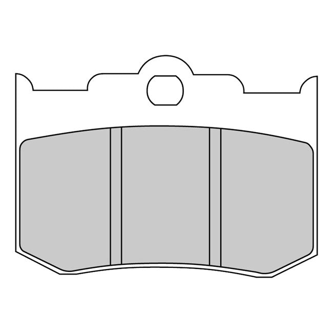 Ferodo, brake pads. Sintered ST-compound BRAKE PADS Ferodo