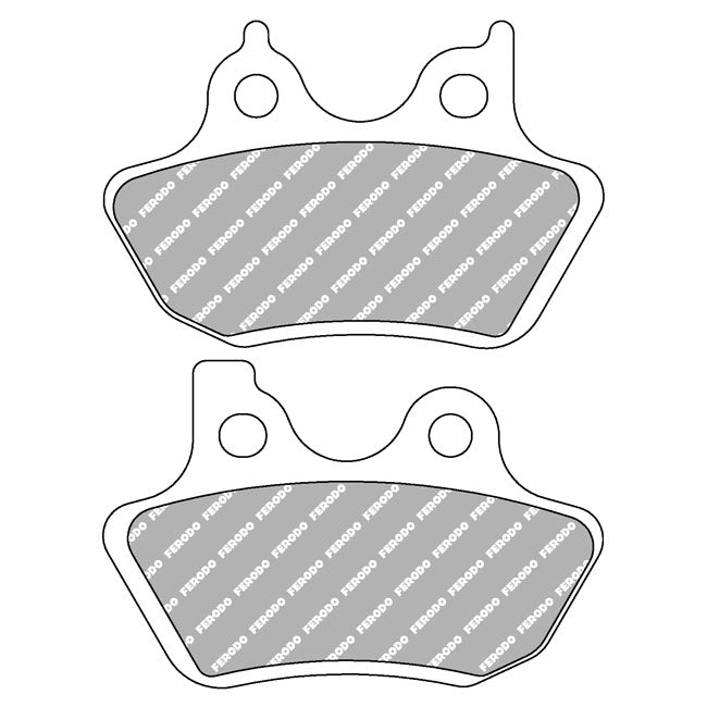 Ferodo, brake pads. Organic P-compound BRAKE PADS Ferodo
