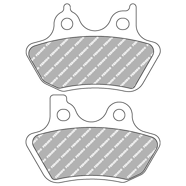Ferodo, brake pads. Sintered ST-compound BRAKE PADS Ferodo