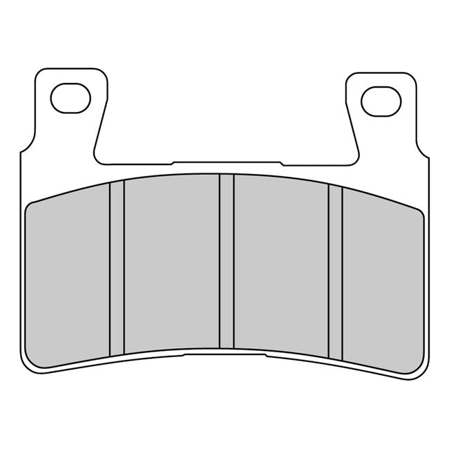 Ferodo, brake pads. Sintered ST-compound BRAKE PADS Ferodo
