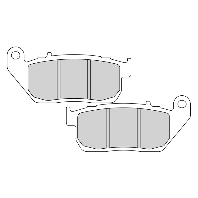 Ferodo, brake pads. Sintered ST-compound BRAKE PADS Ferodo