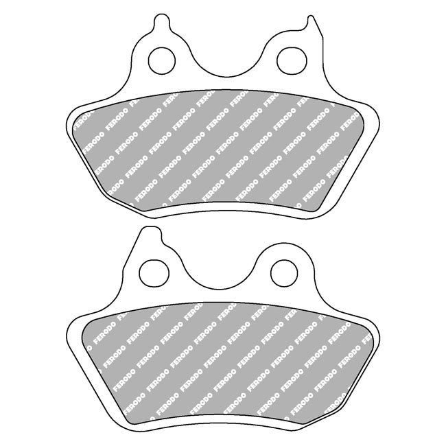 Ferodo, brake pads. Organic P-compound BRAKE PADS Ferodo