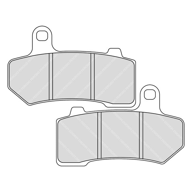 Ferodo, brake pads. Organic P-compound BRAKE PADS Ferodo