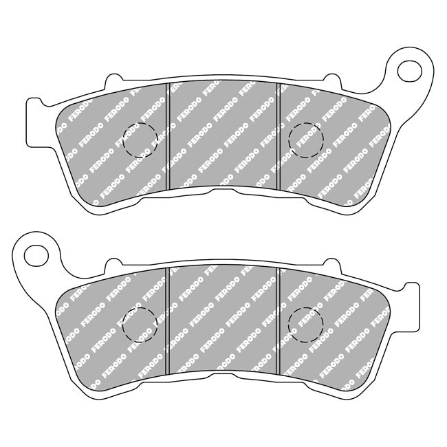 Ferodo, brake pads. Sintered ST-compound BRAKE PADS Ferodo